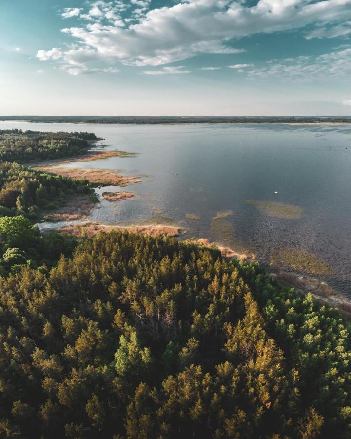 Lesna 21 Dom Polnoc Przy Zalew Siemianowka Villa Luka Bagian luar foto
