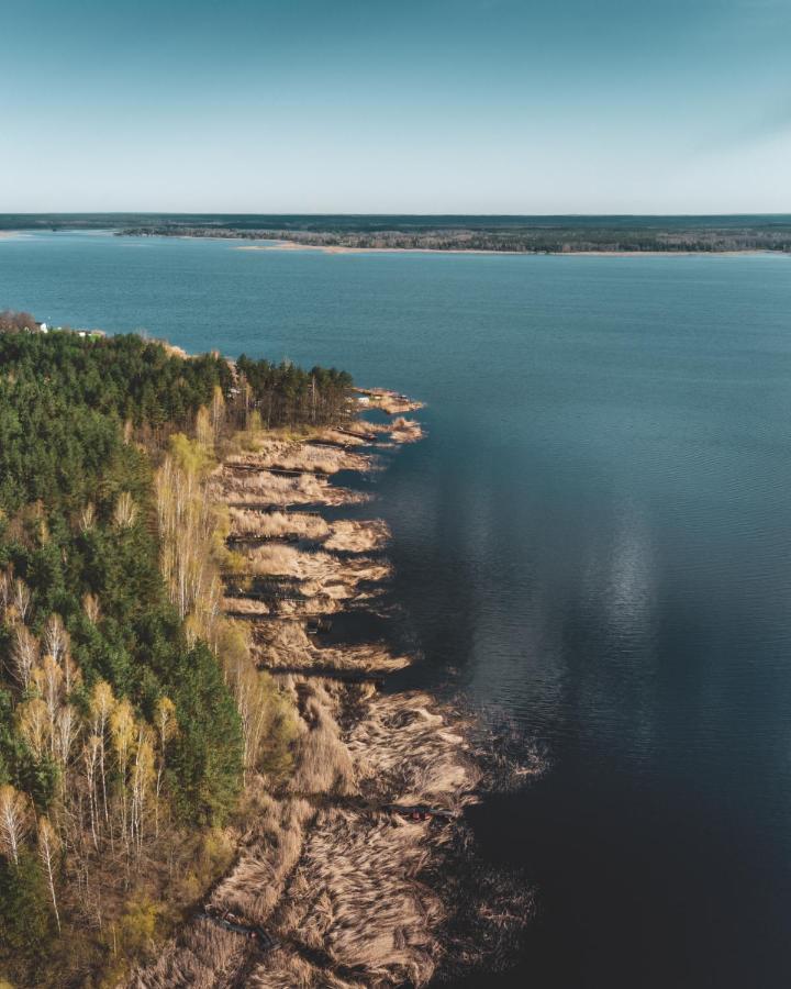 Lesna 21 Dom Polnoc Przy Zalew Siemianowka Villa Luka Bagian luar foto