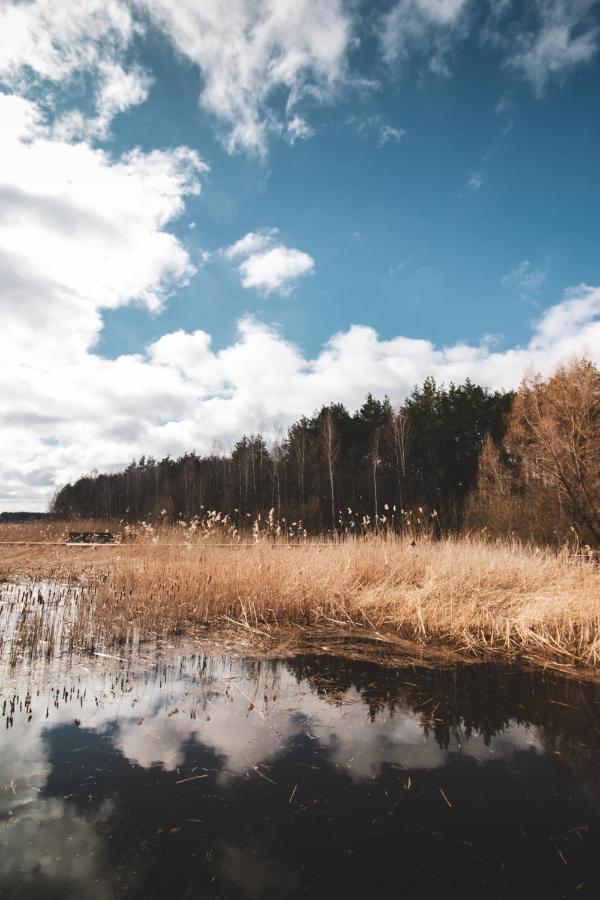 Lesna 21 Dom Polnoc Przy Zalew Siemianowka Villa Luka Bagian luar foto