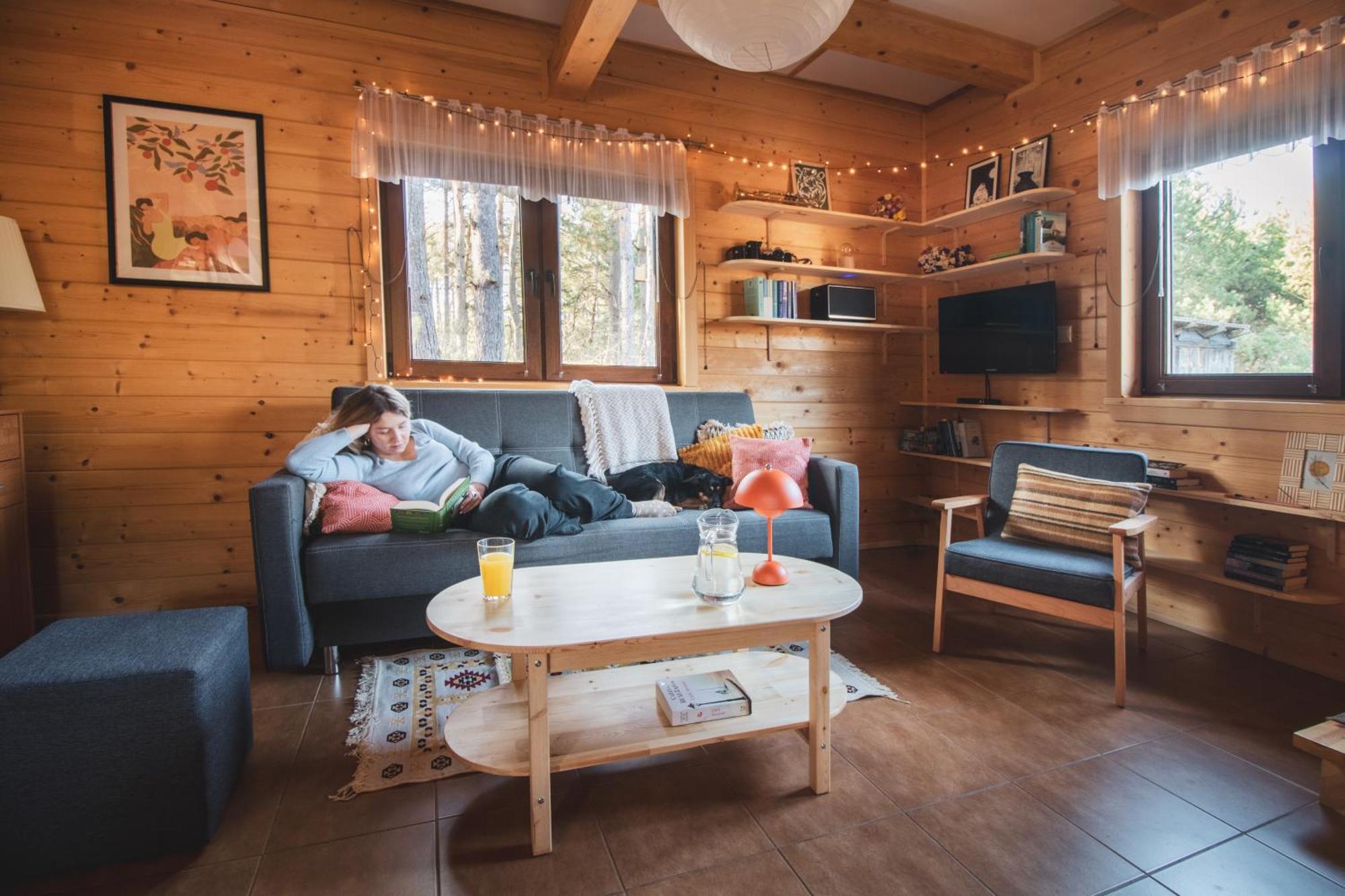 Lesna 21 Dom Polnoc Przy Zalew Siemianowka Villa Luka Bagian luar foto